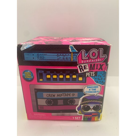 LOL Surprise Remix Pets Dressed 4 The Concert Collectible Toy Box Set - Picture 1 of 7